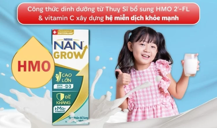Công dụng của sữa NAN pha sẵn đối với sự phát triển của trẻ
