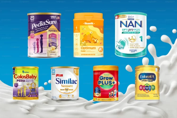 Khi nào nên dùng sữa bột pha sẵn cho trẻ dưới 1 tuổi?