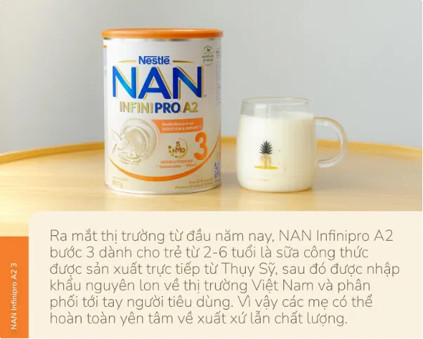 Review các dòng sữa NAN phổ biến cho giai đoạn 0 - 6 tháng