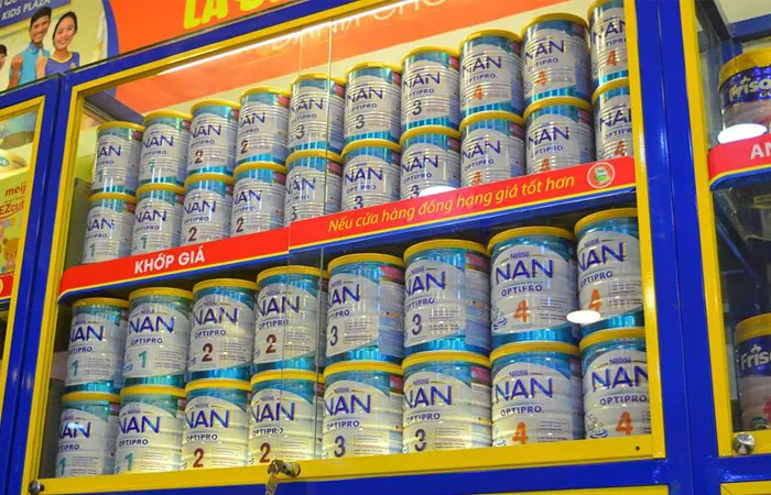 Các dòng sữa NAN phổ biến hiện nay