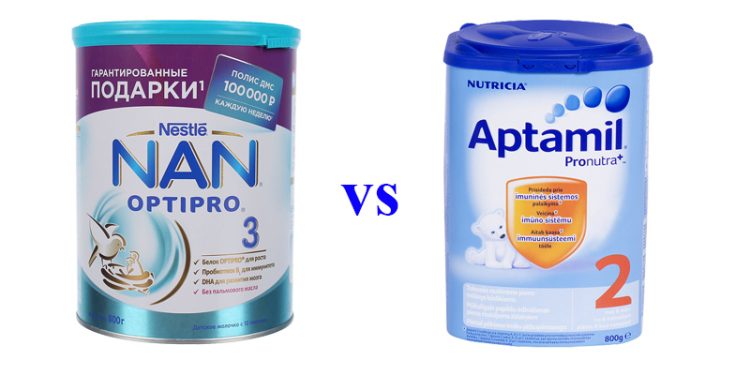 So sánh sữa NAN và Aptamil: loại nào phù hợp với hệ tiêu hóa nhạy cảm của trẻ?
