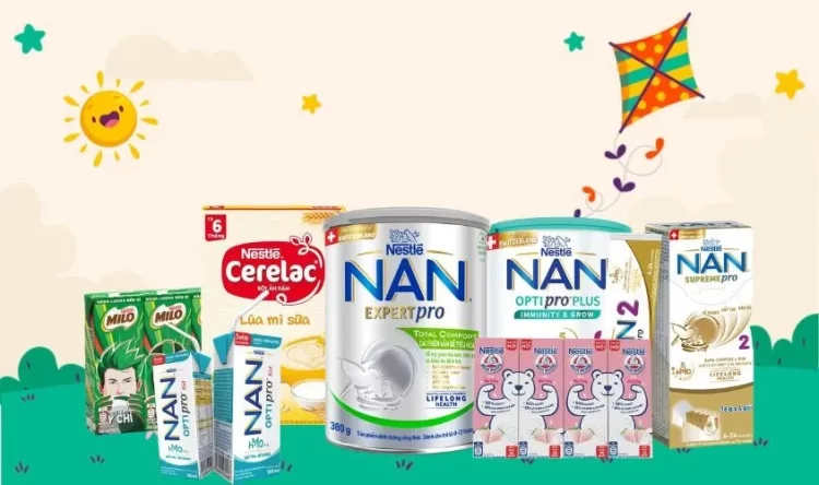 Các dòng sản phẩm NAN chuyên biệt cho phân khúc sơ sinh từ 0 đến 6 tháng